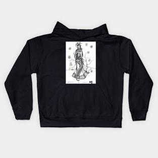 QUEEN OF SNOW Kids Hoodie